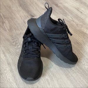 Black adidas sneakers